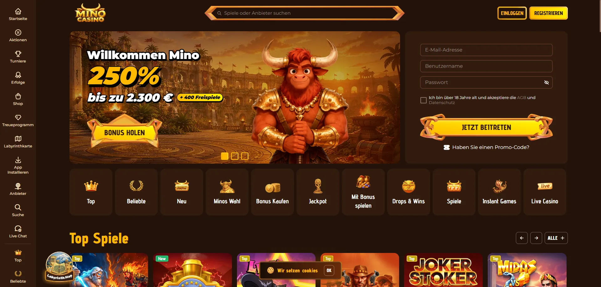 Mino Casino Erfahrungen 2026 – Übersicht für deutsche Spieler